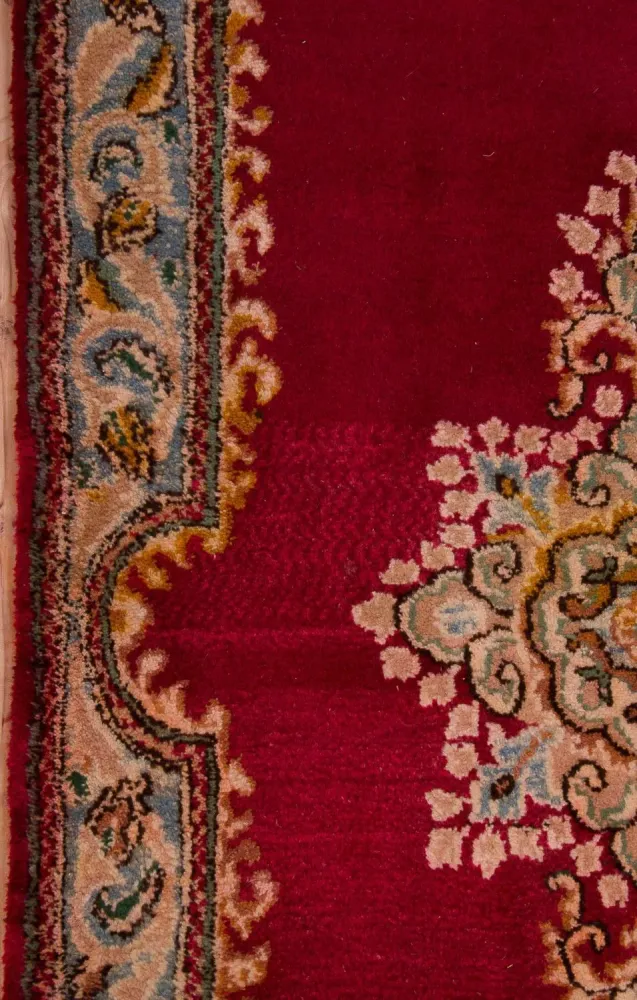 Corredor Tapete Persa - Clássico - 308 x 77 cm - vermelho