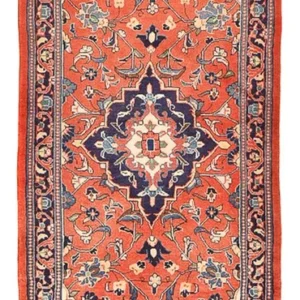 Corredor Tapete Persa - Clássico - 310 x 105 cm - vermelho claro