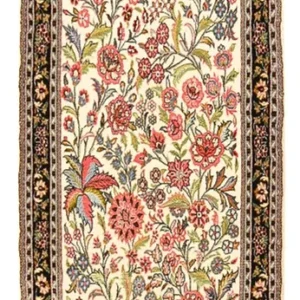 Corredor Tapete Persa - Ghom - Royal - 195 x 68 cm - multicolorido