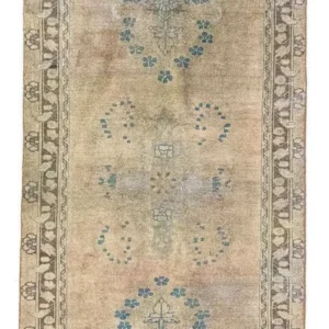 Corredor Tapete persa - Keshan - 305 x 120 cm - castanho