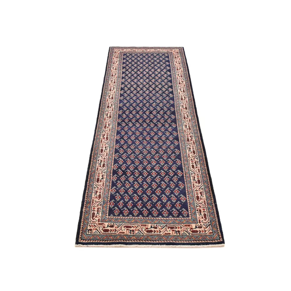 Corredor Tapete Persa - Mir - 230 x 75 cm - púrpura