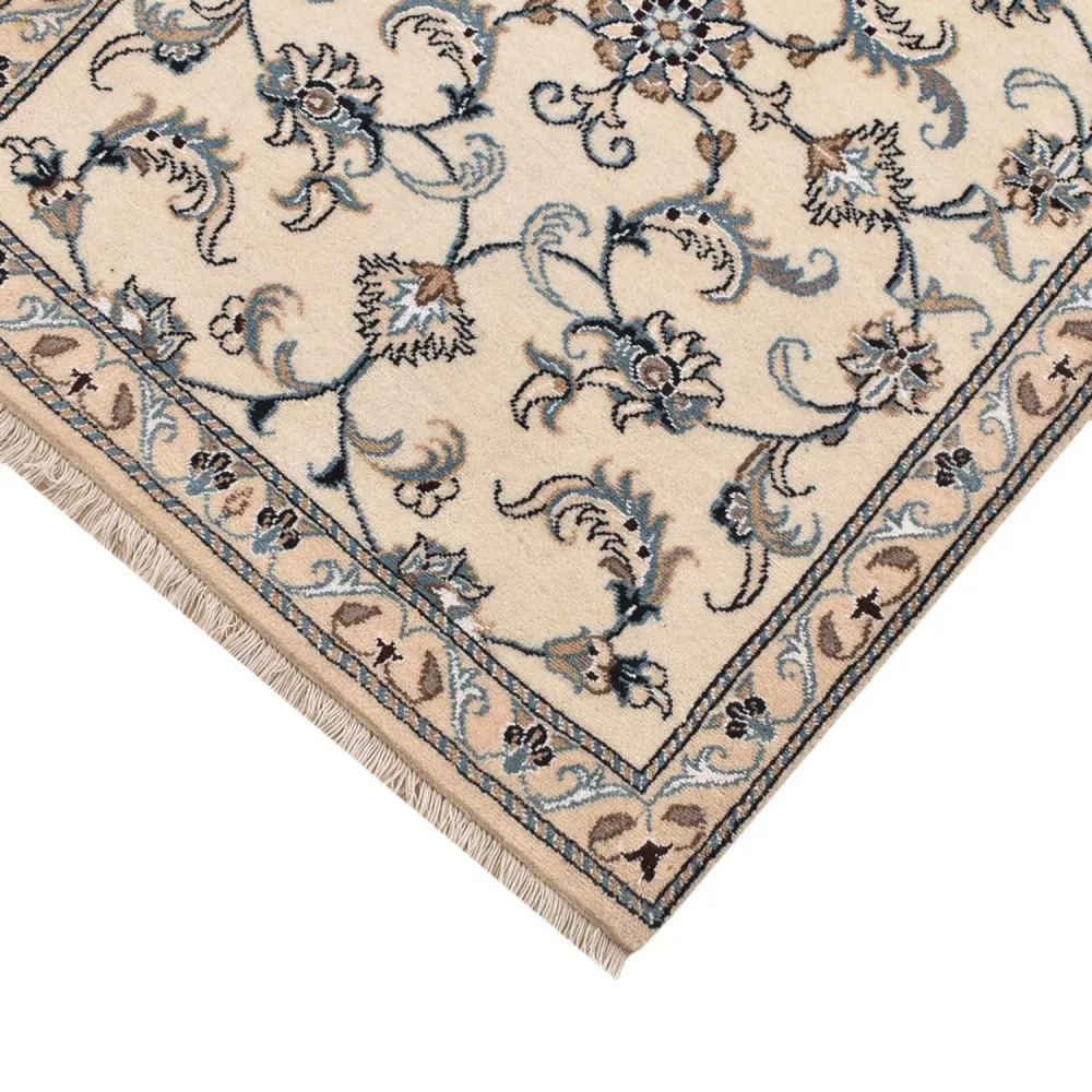 Corredor Tapete Persa - Nain - 182 x 79 cm - bege
