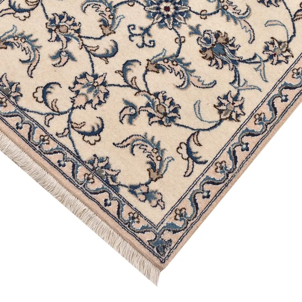 Corredor Tapete Persa - Nain - 190 x 80 cm - bege