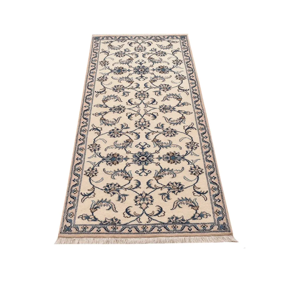 Corredor Tapete Persa - Nain - 190 x 80 cm - bege