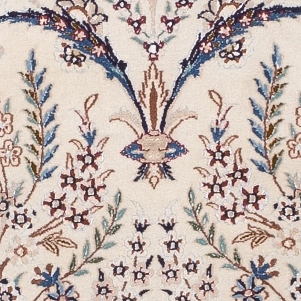 Corredor Tapete Persa - Nain - 226 x 59 cm - creme