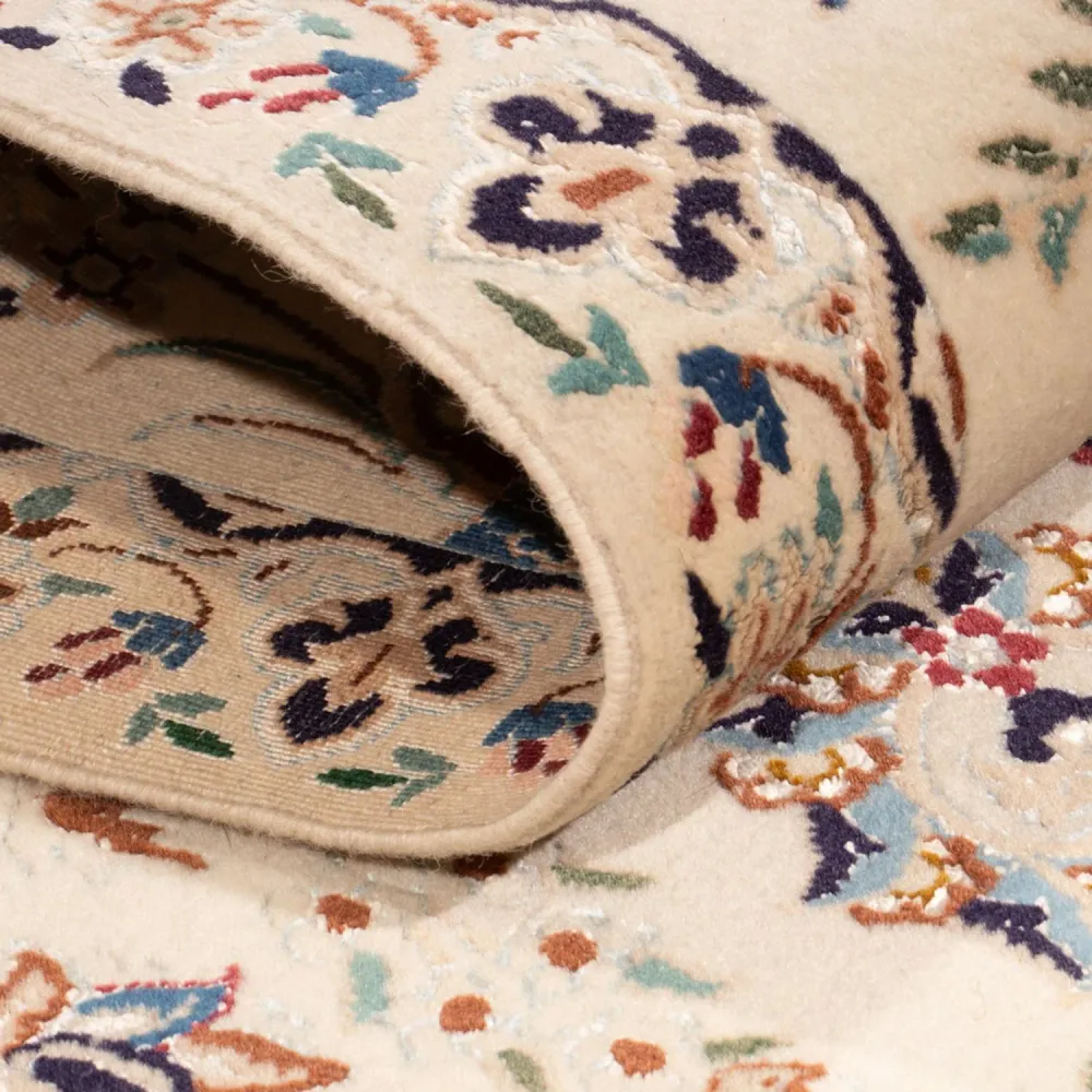 Corredor Tapete Persa - Nain - 226 x 59 cm - creme