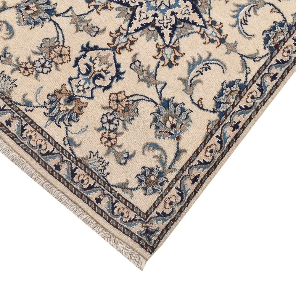 Corredor Tapete Persa - Nain - 290 x 80 cm - bege
