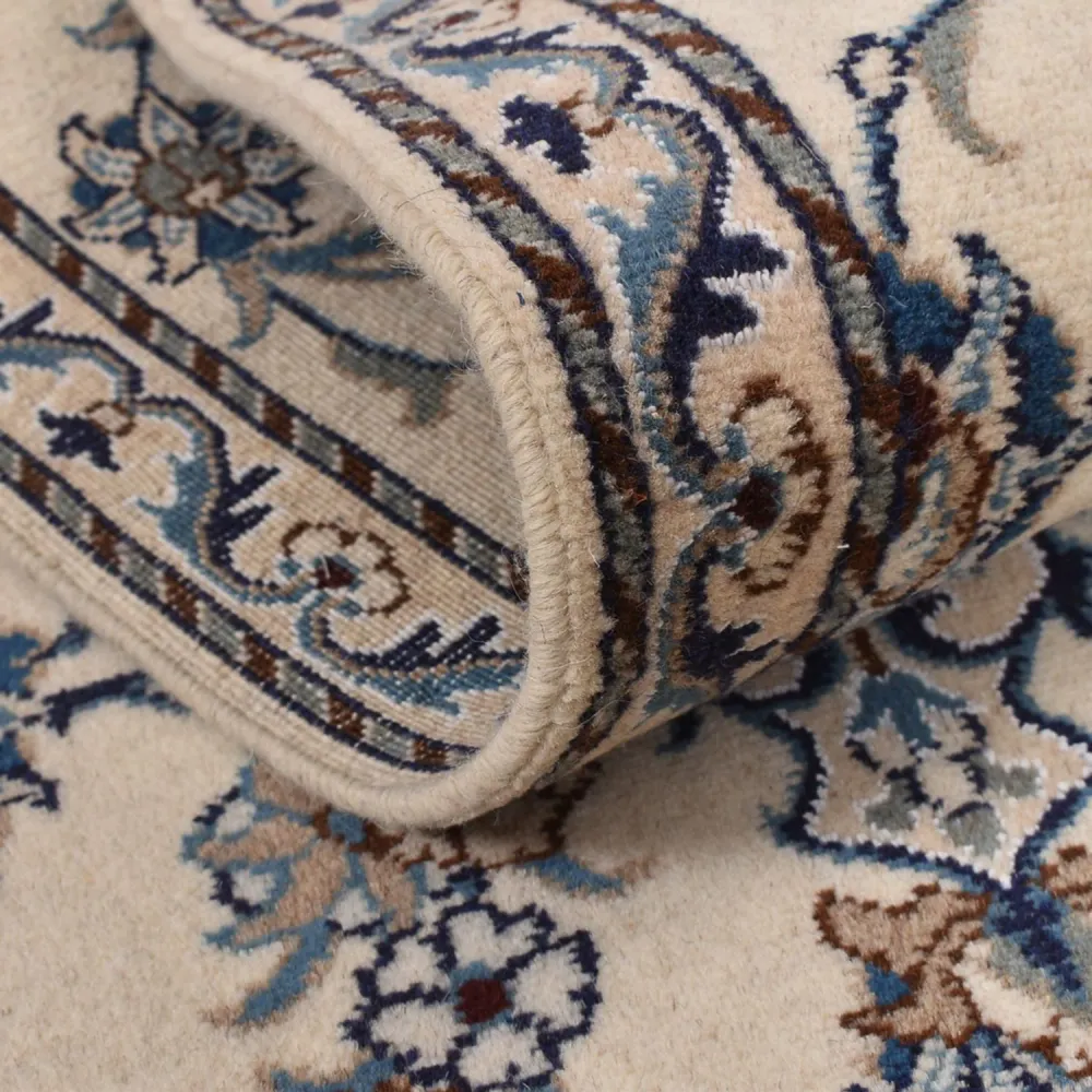 Corredor Tapete Persa - Nain - 290 x 80 cm - bege