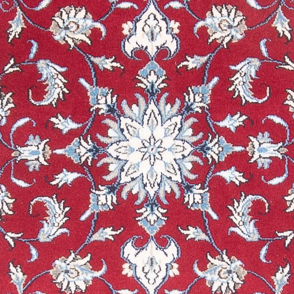 Corredor Tapete Persa - Nain - 290 x 82 cm - vermelho