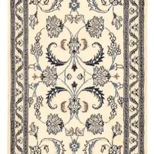 Corredor Tapete Persa - Nain - Royal - 199 x 60 cm - bege