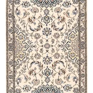 Corredor Tapete Persa - Nain - Royal - 200 x 62 cm - creme