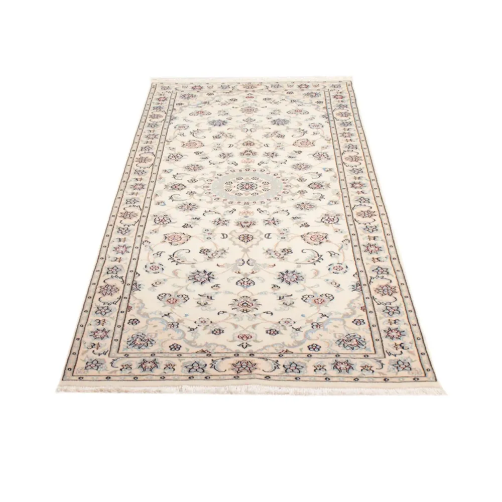 Corredor Tapete Persa - Nain - Royal - 200 x 80 cm - creme