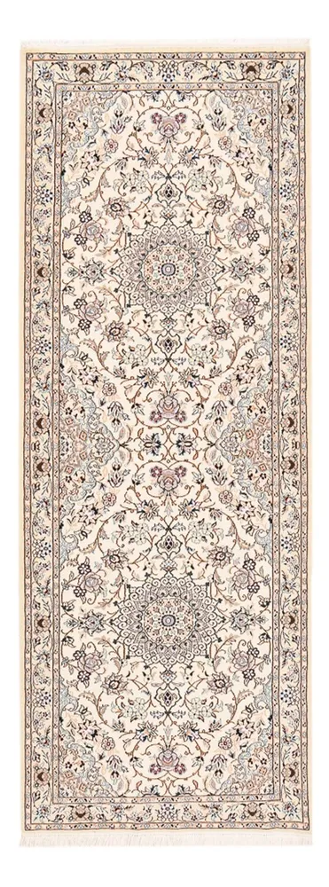 Corredor Tapete Persa - Nain - Royal - 241 x 92 cm - creme
