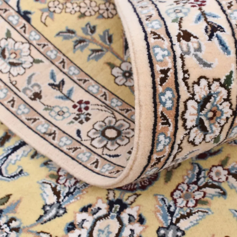 Corredor Tapete Persa - Nain - Royal - 320 x 90 cm - bege
