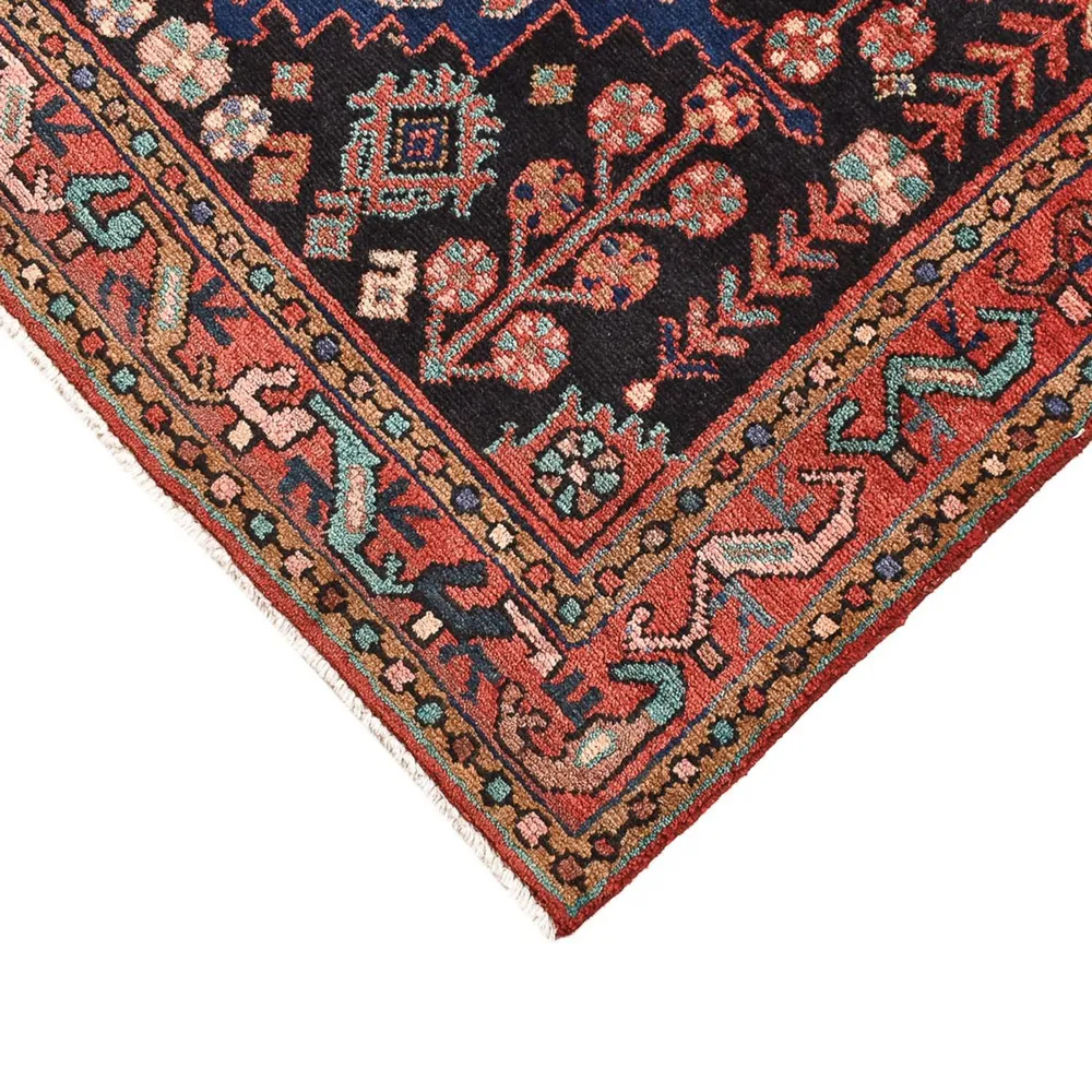 Corredor Tapete Persa - Nomadic - 174 x 104 cm - azul escuro