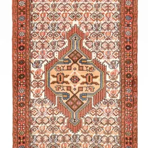 Corredor Tapete Persa - Nomadic - 186 x 71 cm - vermelho claro