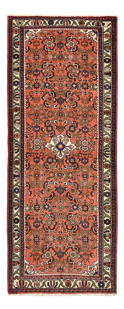Corredor Tapete Persa - Nomadic - 186 x 80 cm - vermelho escuro