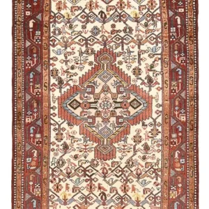Corredor Tapete Persa - Nomadic - 188 x 80 cm - bege claro