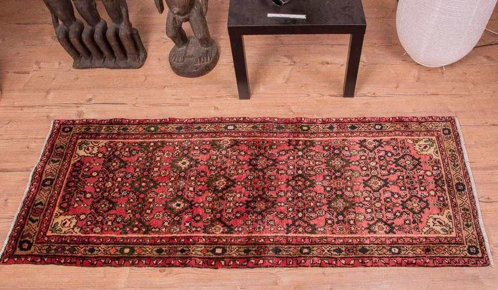 Corredor Tapete Persa - Nomadic - 189 x 70 cm - vermelho