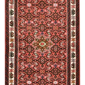 Corredor Tapete Persa - Nomadic - 190 x 67 cm - vermelho claro