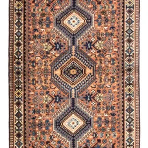 Corredor Tapete Persa - Nomadic - 193 x 85 cm - vermelho