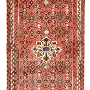 Corredor Tapete Persa - Nomadic - 196 x 63 cm - vermelho claro