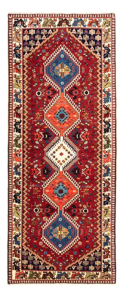 Corredor Tapete Persa - Nomadic - 196 x 80 cm - vermelho