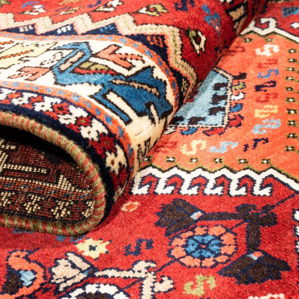 Corredor Tapete Persa - Nomadic - 196 x 80 cm - vermelho