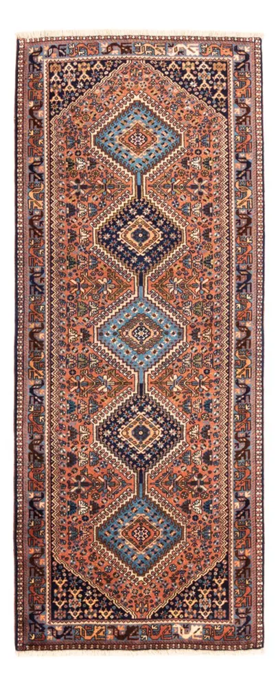 Corredor Tapete Persa - Nomadic - 197 x 80 cm - vermelho