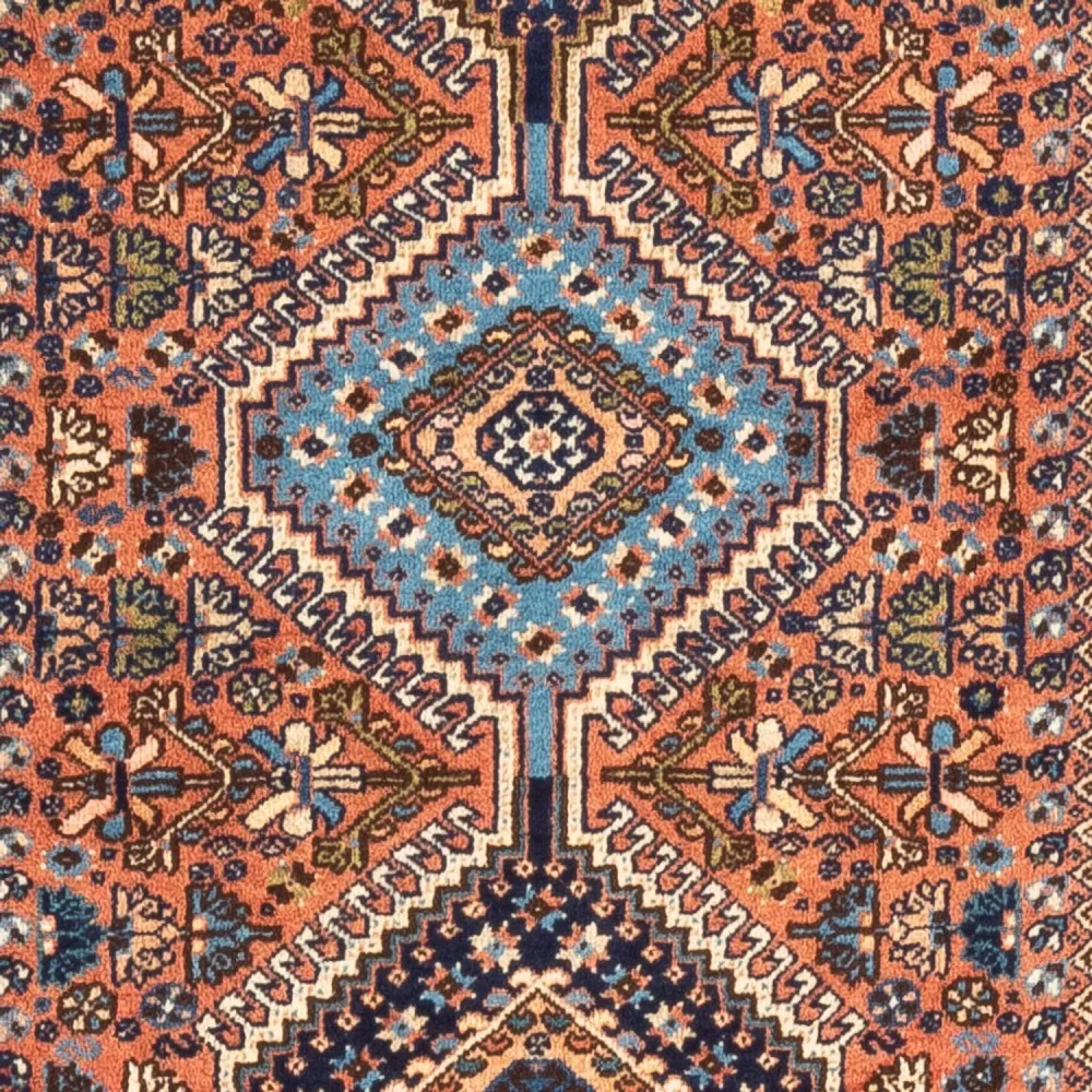 Corredor Tapete Persa - Nomadic - 197 x 80 cm - vermelho