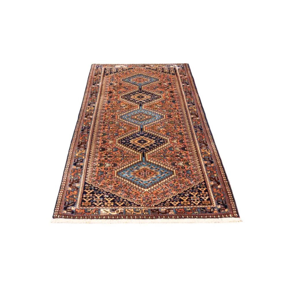 Corredor Tapete Persa - Nomadic - 197 x 80 cm - vermelho