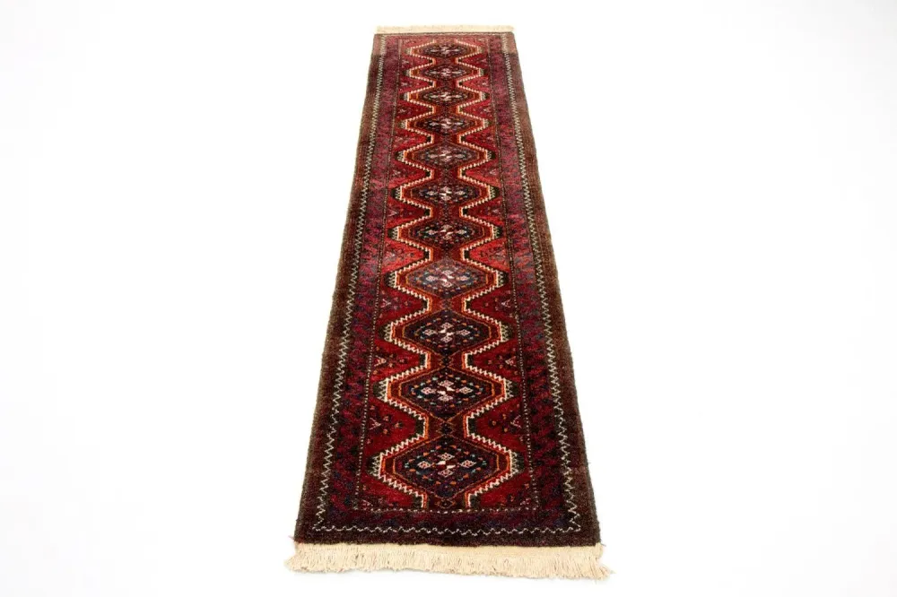 Corredor Tapete Persa - Nomadic - 197 x 52 cm - vermelho