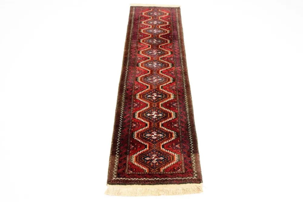 Corredor Tapete Persa - Nomadic - 197 x 52 cm - vermelho