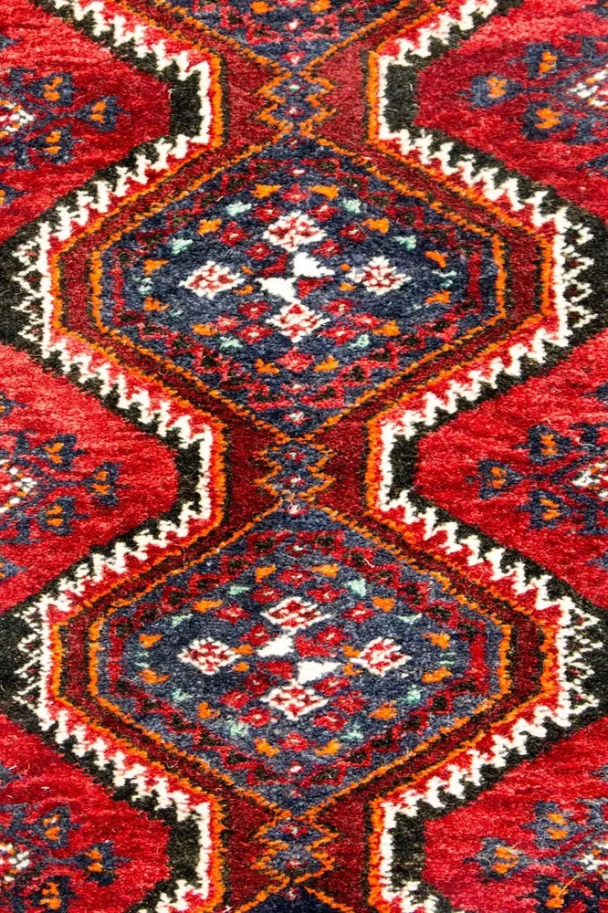 Corredor Tapete Persa - Nomadic - 197 x 52 cm - vermelho