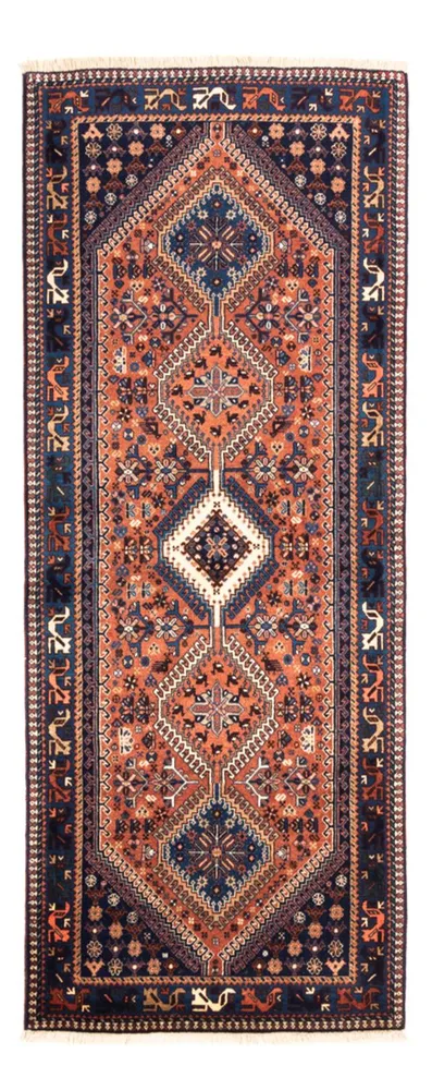 Corredor Tapete Persa - Nomadic - 200 x 80 cm - vermelho