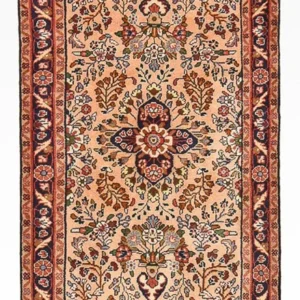 Corredor Tapete Persa - Nomadic - 204 x 89 cm - bege
