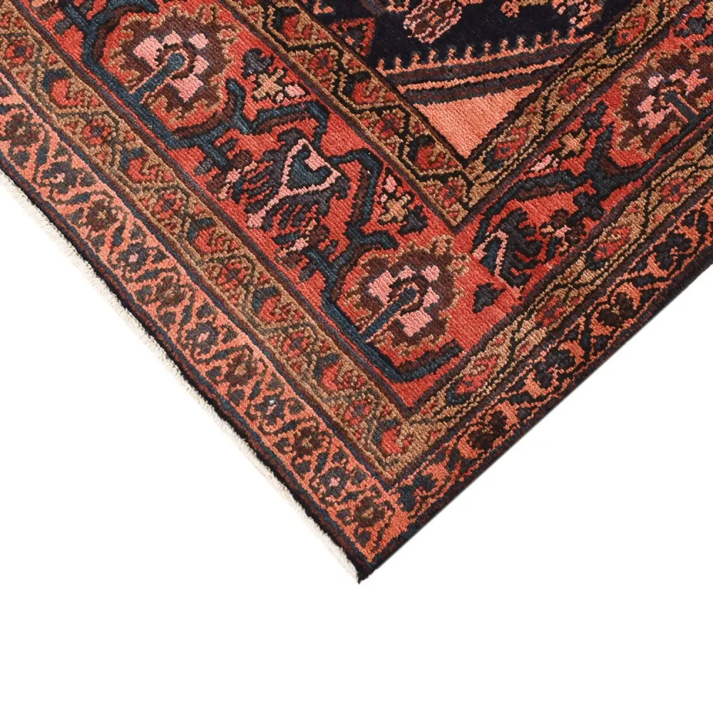 Corredor Tapete Persa - Nomadic - 205 x 108 cm - azul escuro