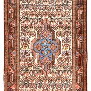 Corredor Tapete Persa - Nomadic - 215 x 85 cm - bege