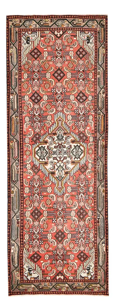 Corredor Tapete Persa - Nomadic - 215 x 75 cm - vermelho claro