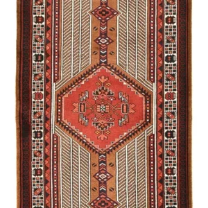 Corredor Tapete Persa - Nomadic - 225 x 100 cm - multicolorido