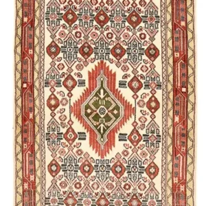 Corredor Tapete Persa - Nomadic - 227 x 80 cm - bege