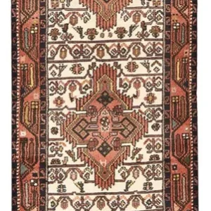 Corredor Tapete Persa - Nomadic - 267 x 74 cm - bege
