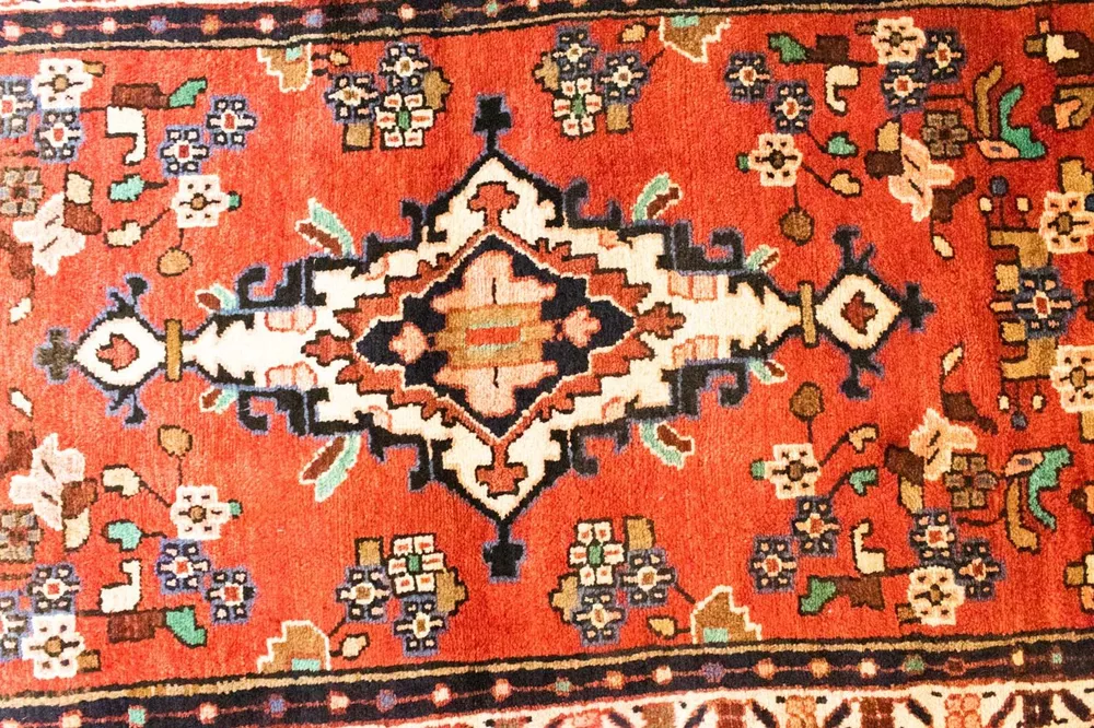 Corredor Tapete Persa - Nomadic - 273 x 97 cm - laranja