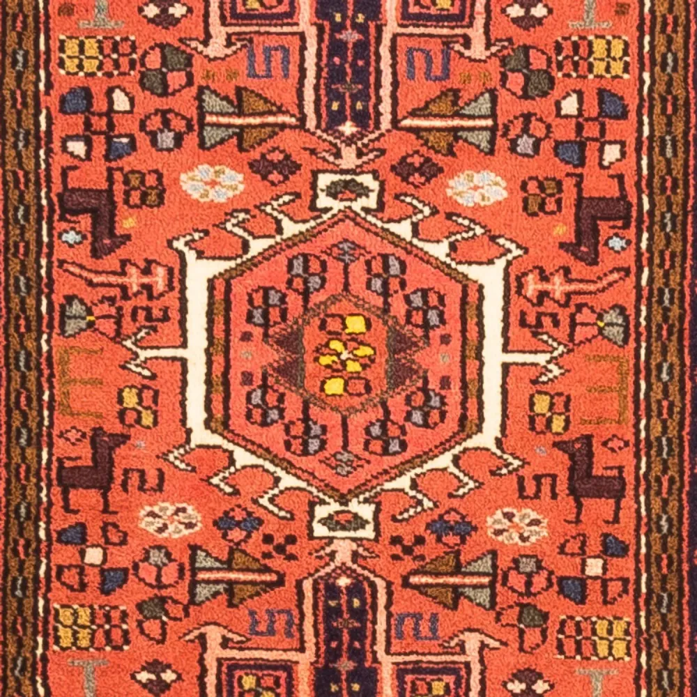 Corredor Tapete Persa - Nomadic - 277 x 70 cm - vermelho