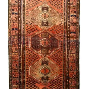 Corredor Tapete Persa - Nomadic - 280 x 107 cm - azul