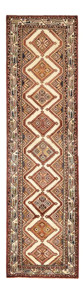 Corredor Tapete Persa - Nomadic - 280 x 75 cm - bege claro