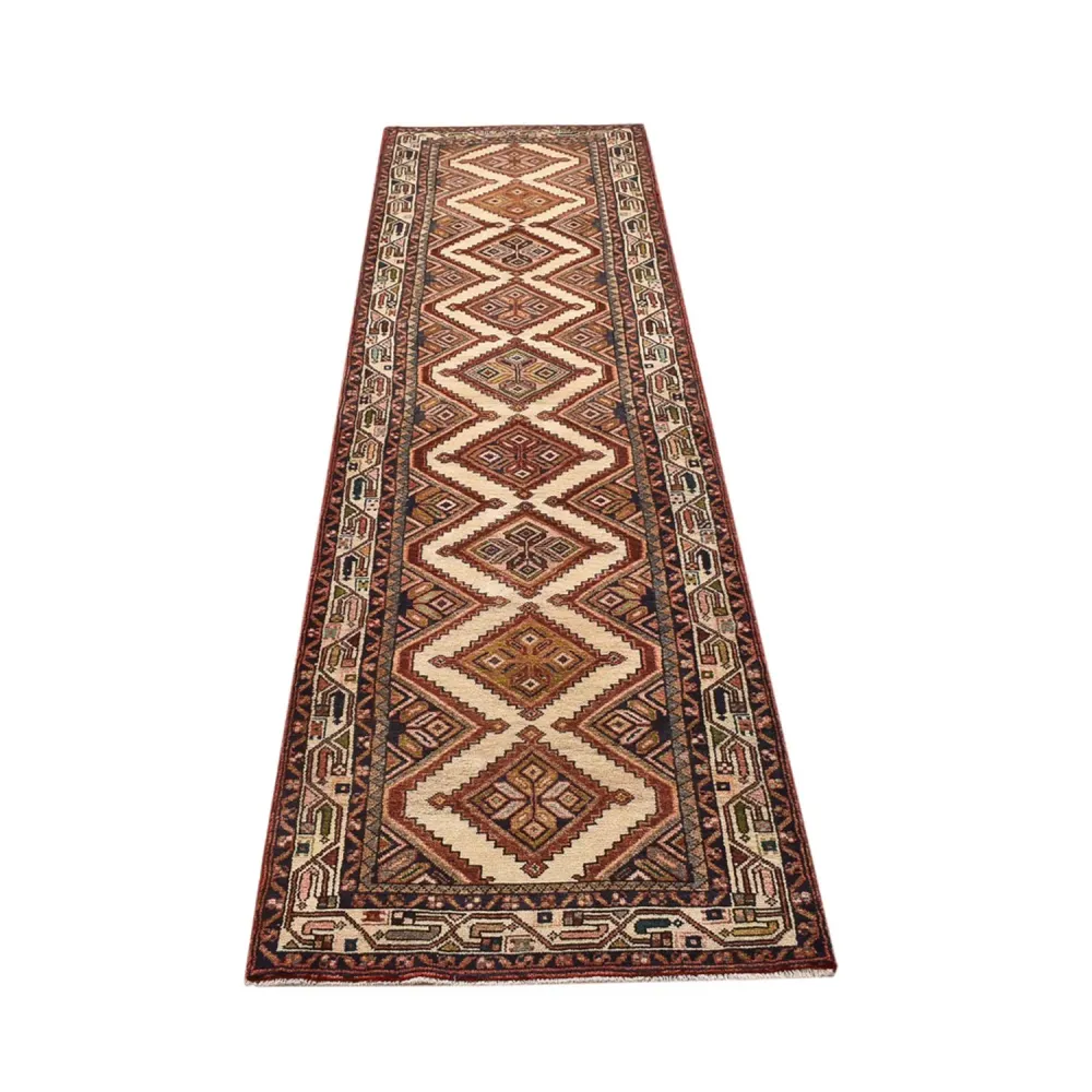 Corredor Tapete Persa - Nomadic - 280 x 75 cm - bege claro