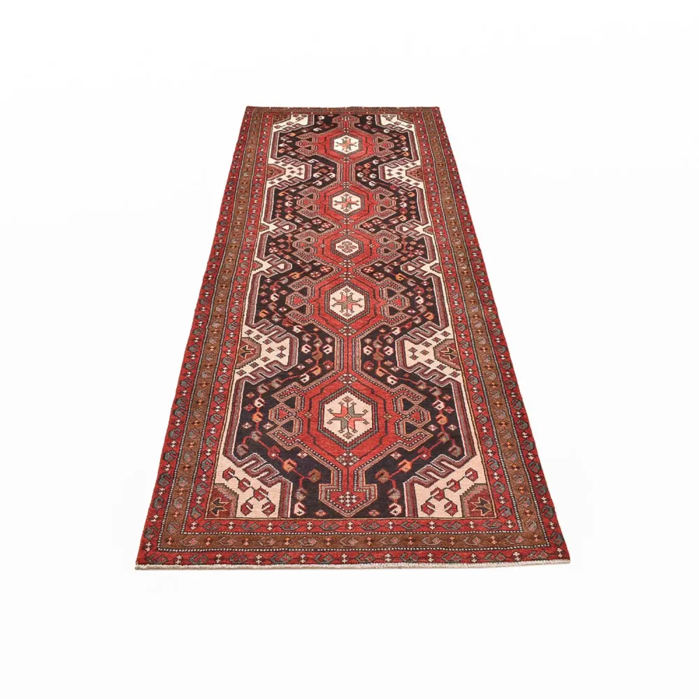 Corredor Tapete Persa - Nomadic - 283 x 104 cm - vermelho