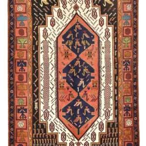 Corredor Tapete Persa - Nomadic - 283 x 147 cm - multicolorido