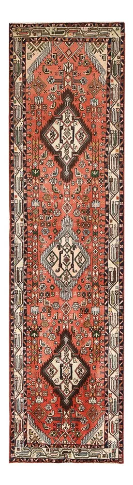 Corredor Tapete Persa - Nomadic - 286 x 75 cm - vermelho claro